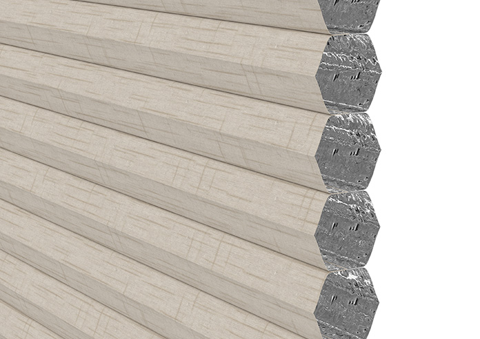 Hatched (Blackout), Pale Cream - Perfect Fit Blind - Image 4